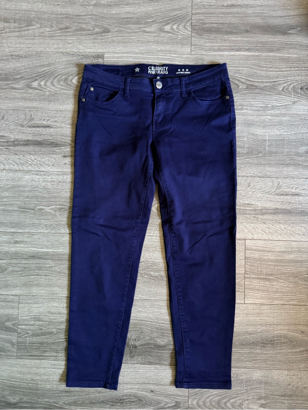 Celebrity Pink Women's Dark Navy Stretch Skinny Jeans